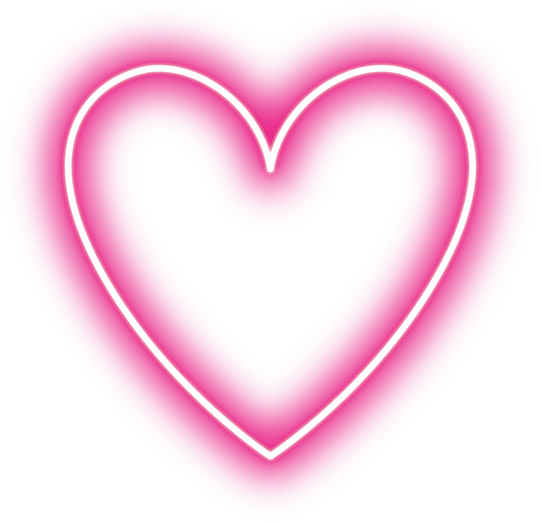 Pink Neon Heart