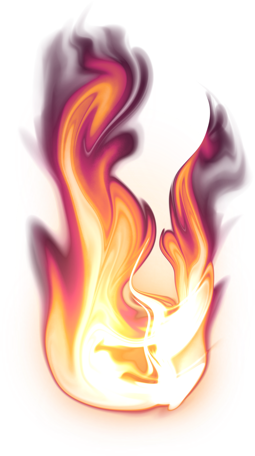 Realistic Flame Illustration