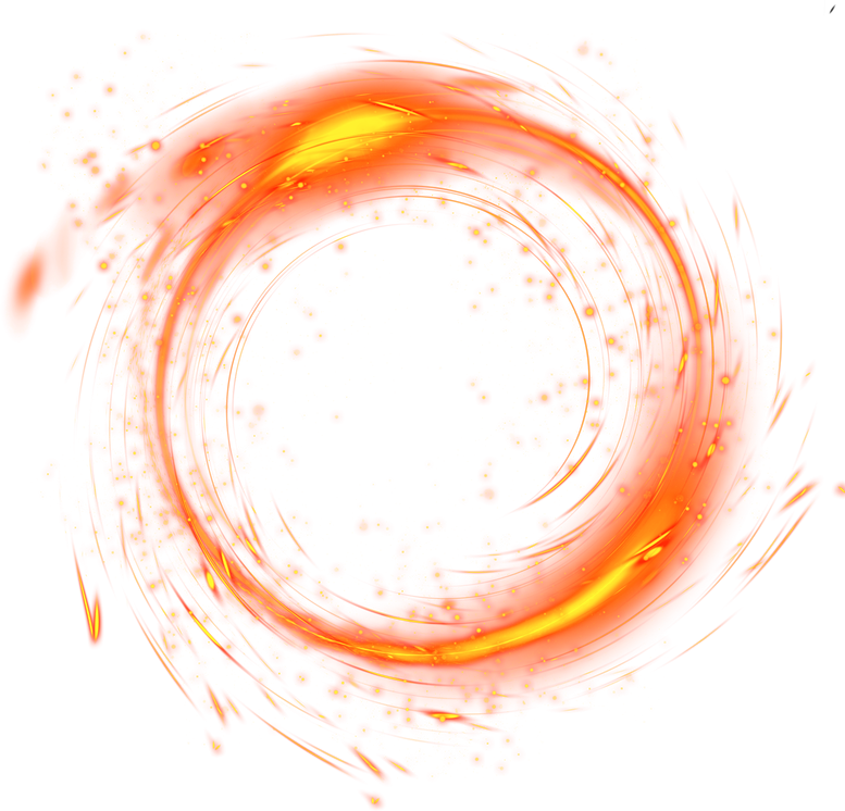 Glowing Fire Circle